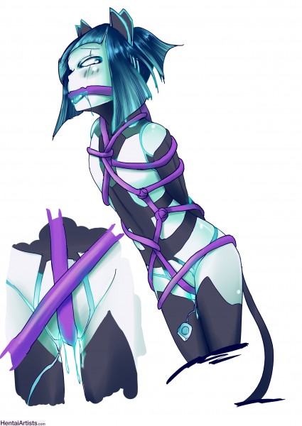 Blue straps