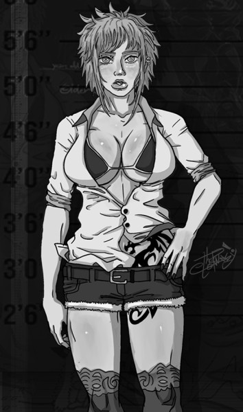 OC - Sherry Takibi. ~The Older Sister. (Color Filter)